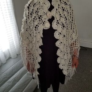 Throw, cover up, poncho